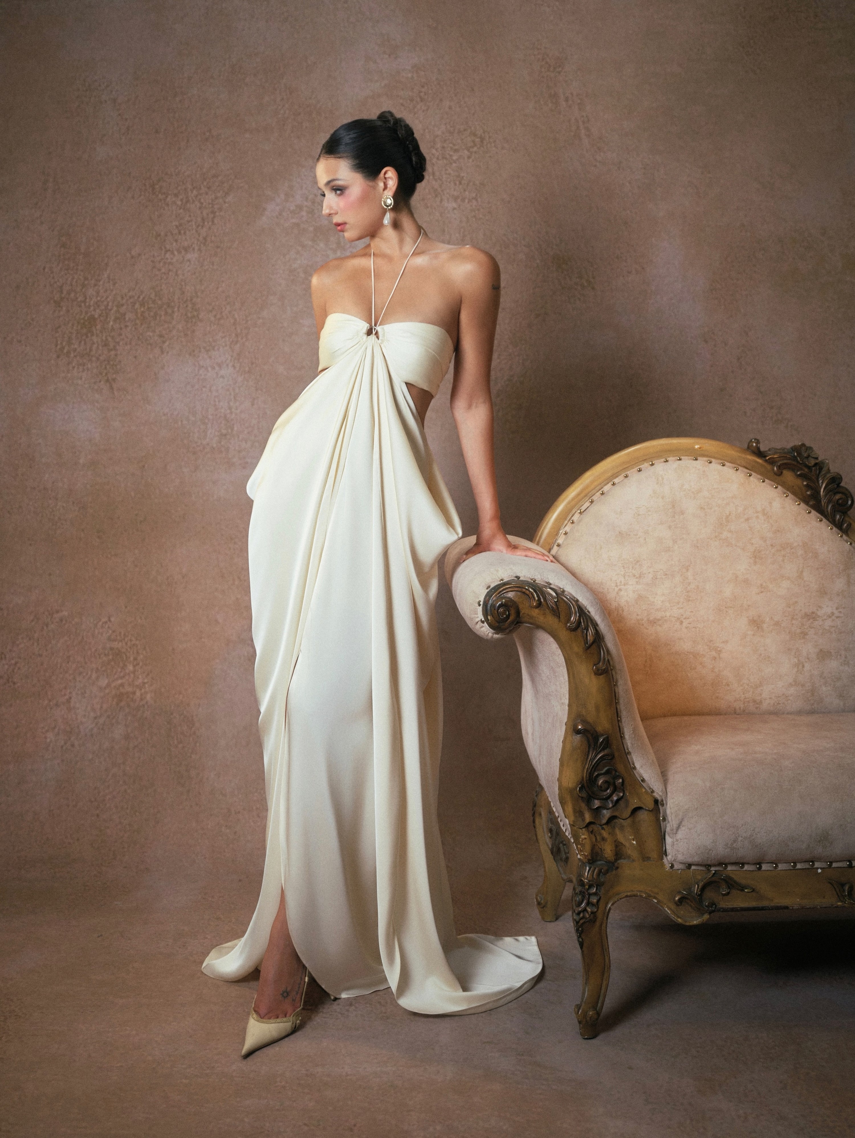 KISSERINE ISABELLA SILK DRESS