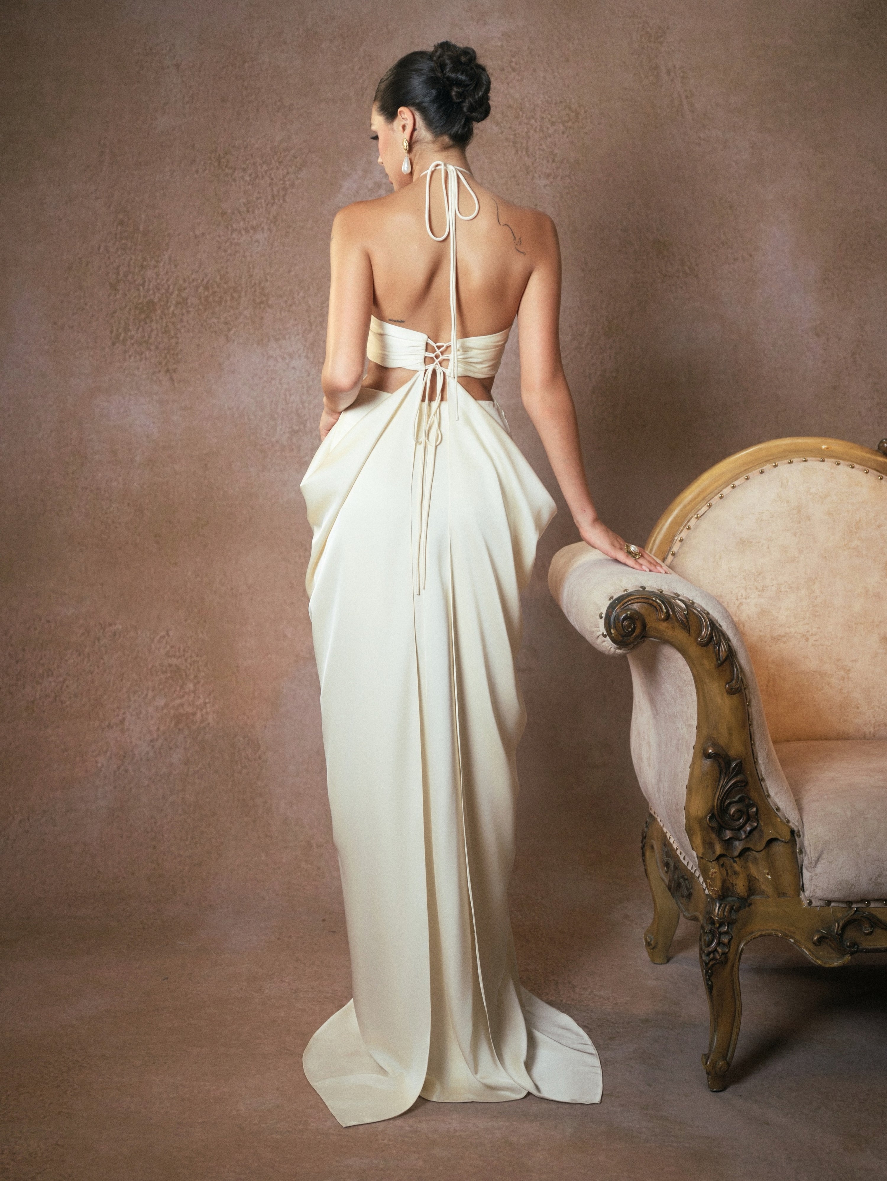 KISSERINE ISABELLA SILK DRESS