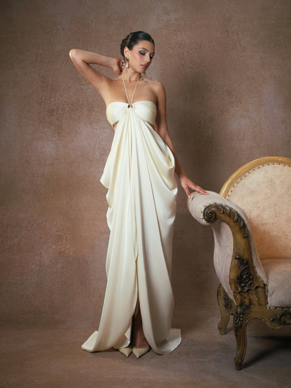 KISSERINE ISABELLA SILK DRESS
