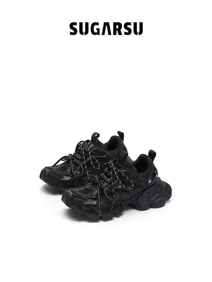 SugarSu Mary Jane chunky sneakers (4color)