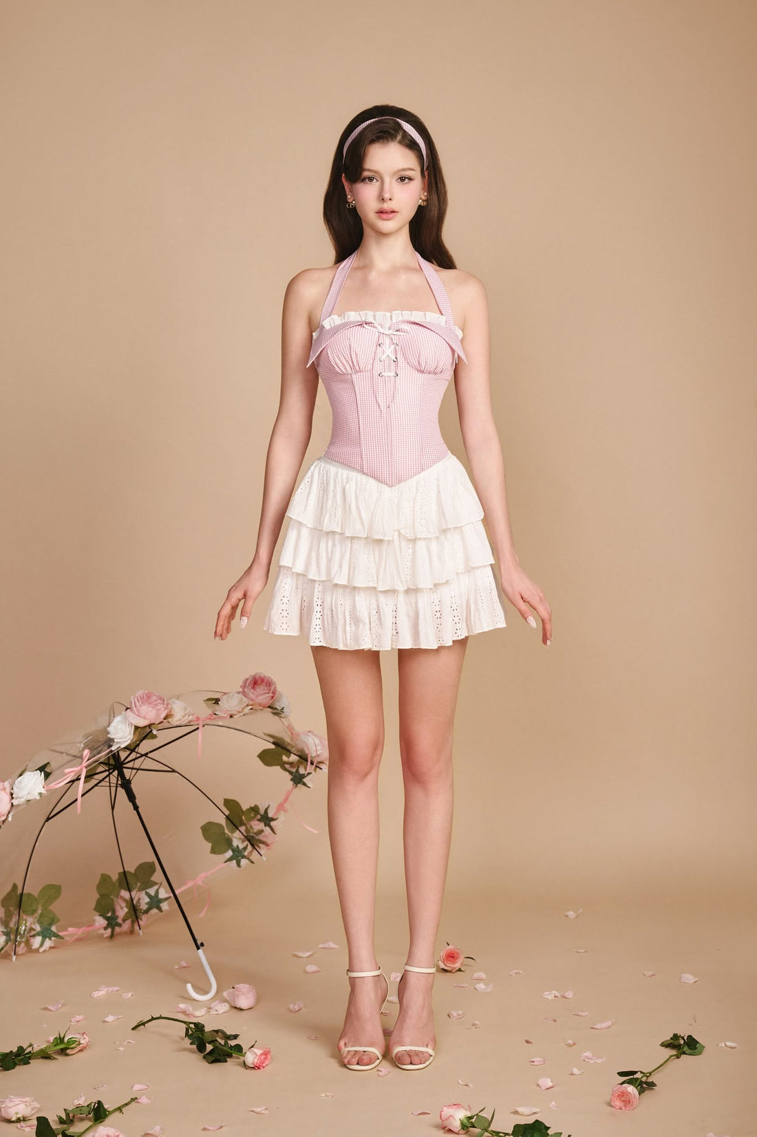 Sissy FRENCH LOVER SET-Gingham