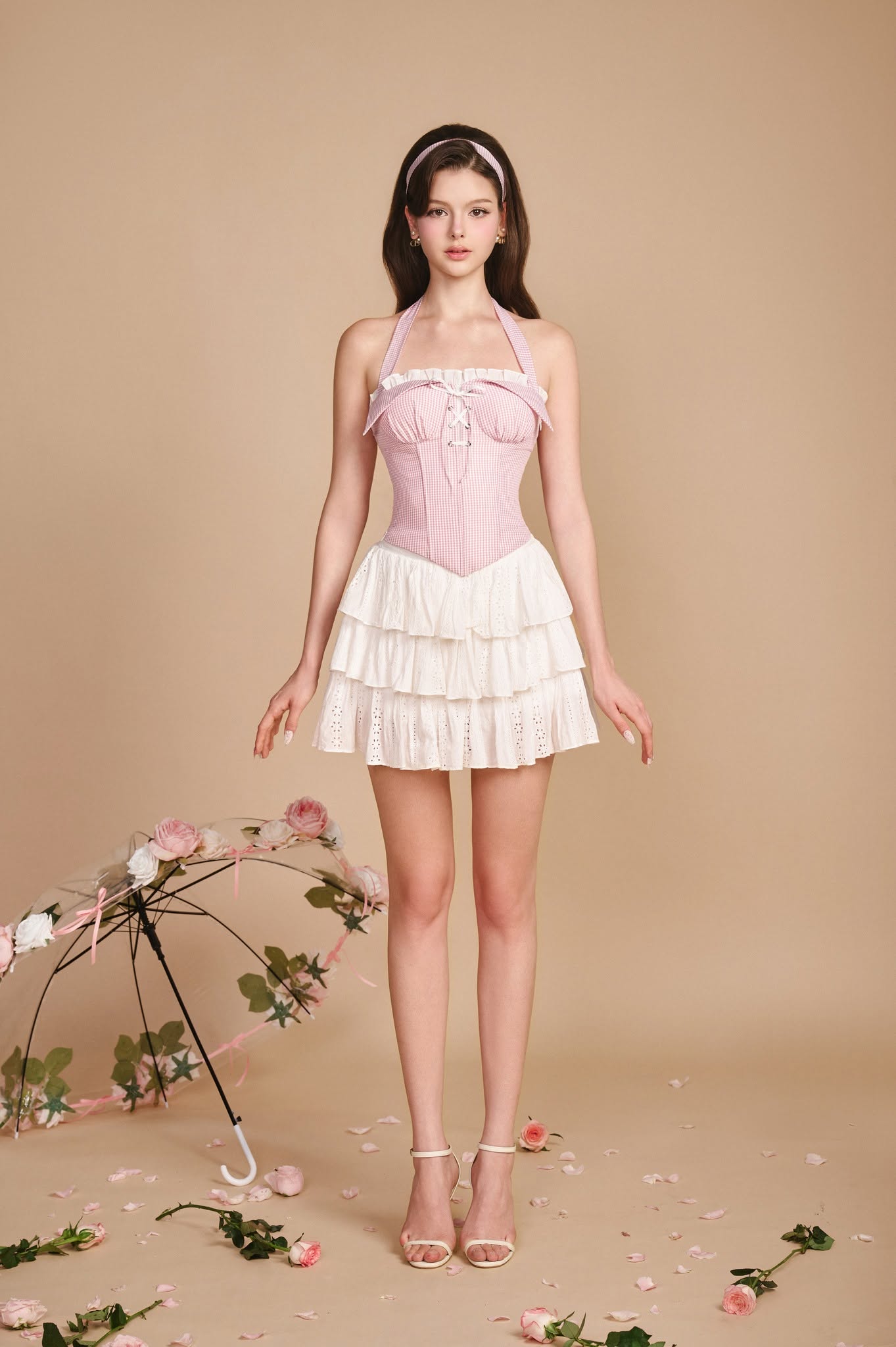 Sissy FRENCH LOVER SET-Gingham