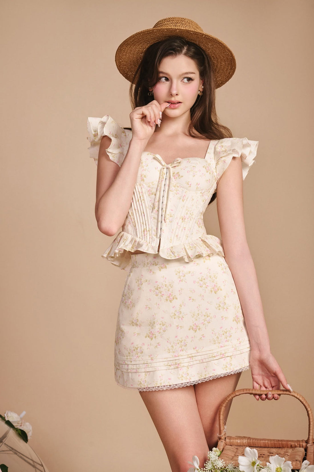 Sissy DAISY DREAM CORSET SET