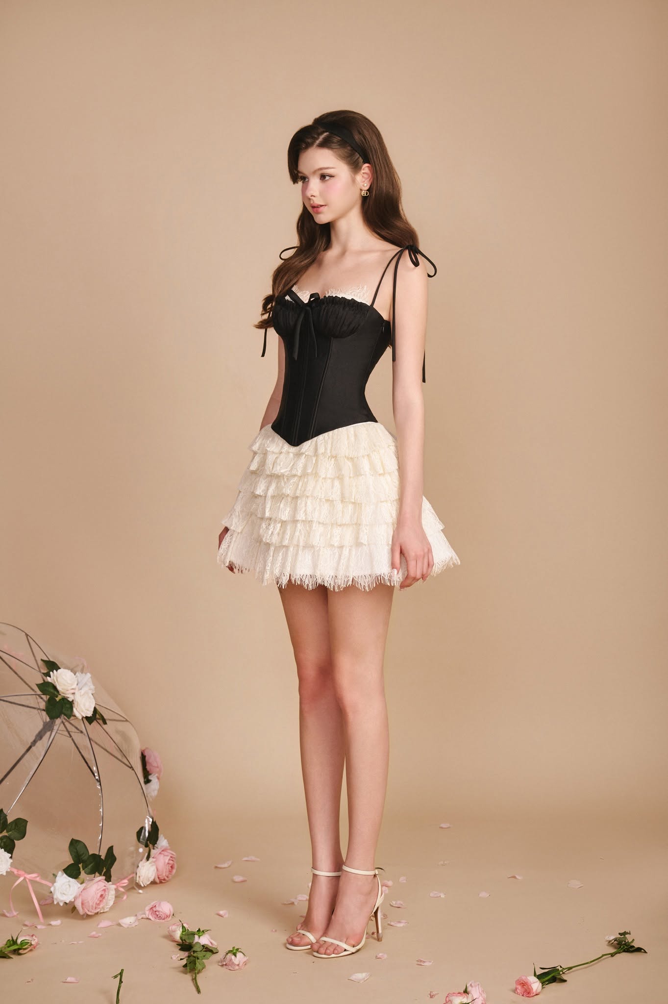 Sissy BLACK ORCHID SET