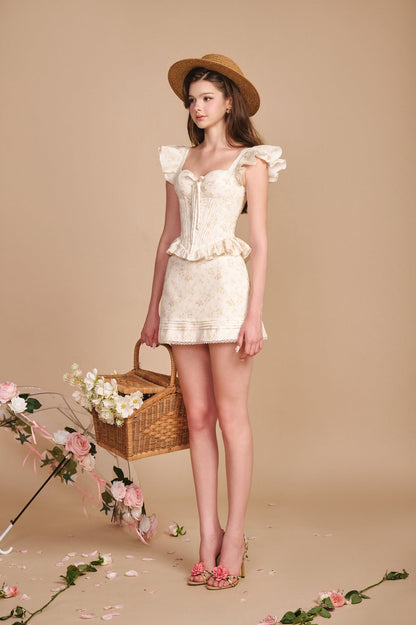 Sissy DAISY DREAM CORSET SET