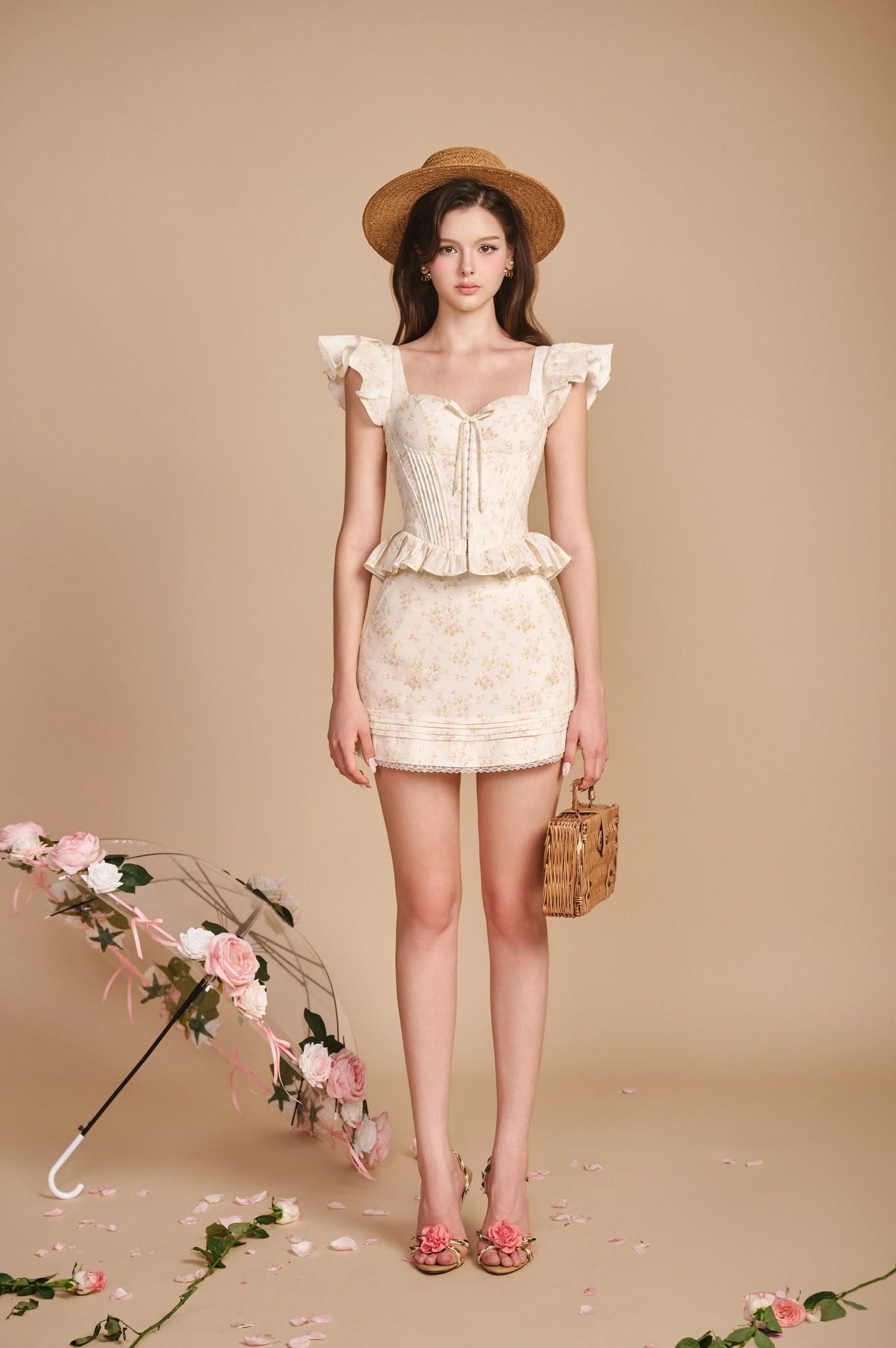 Sissy DAISY DREAM CORSET SET