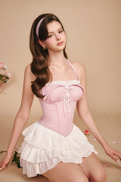 Sissy FRENCH LOVER SET-Gingham