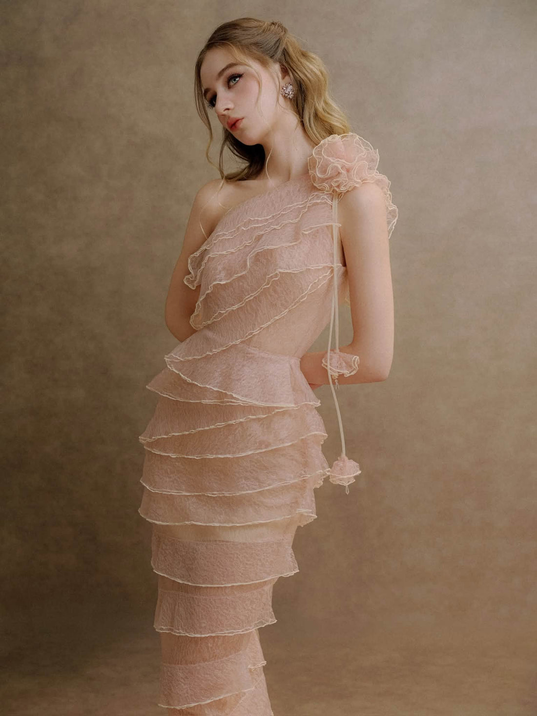 XY Bymyxy Pink Pencil Dress
