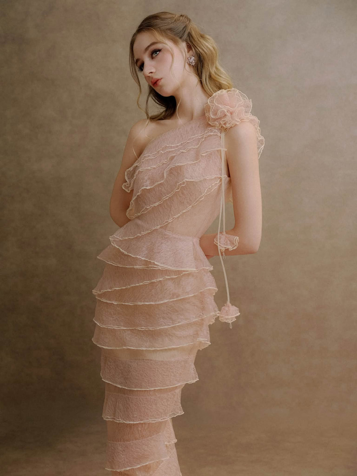 XY Bymyxy Pink Pencil Dress