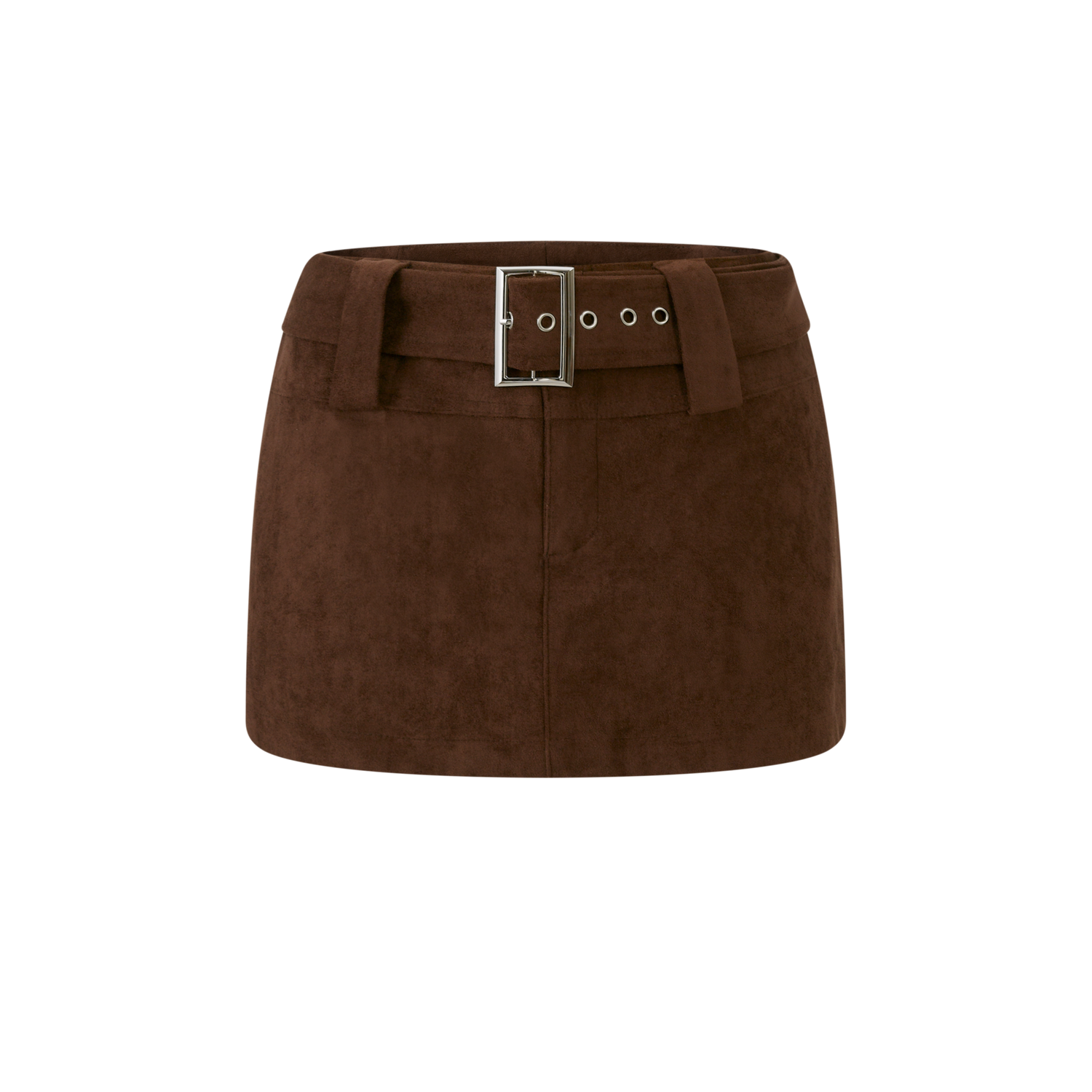 Lafreedom LAF360123 Retro pure suede short skirt