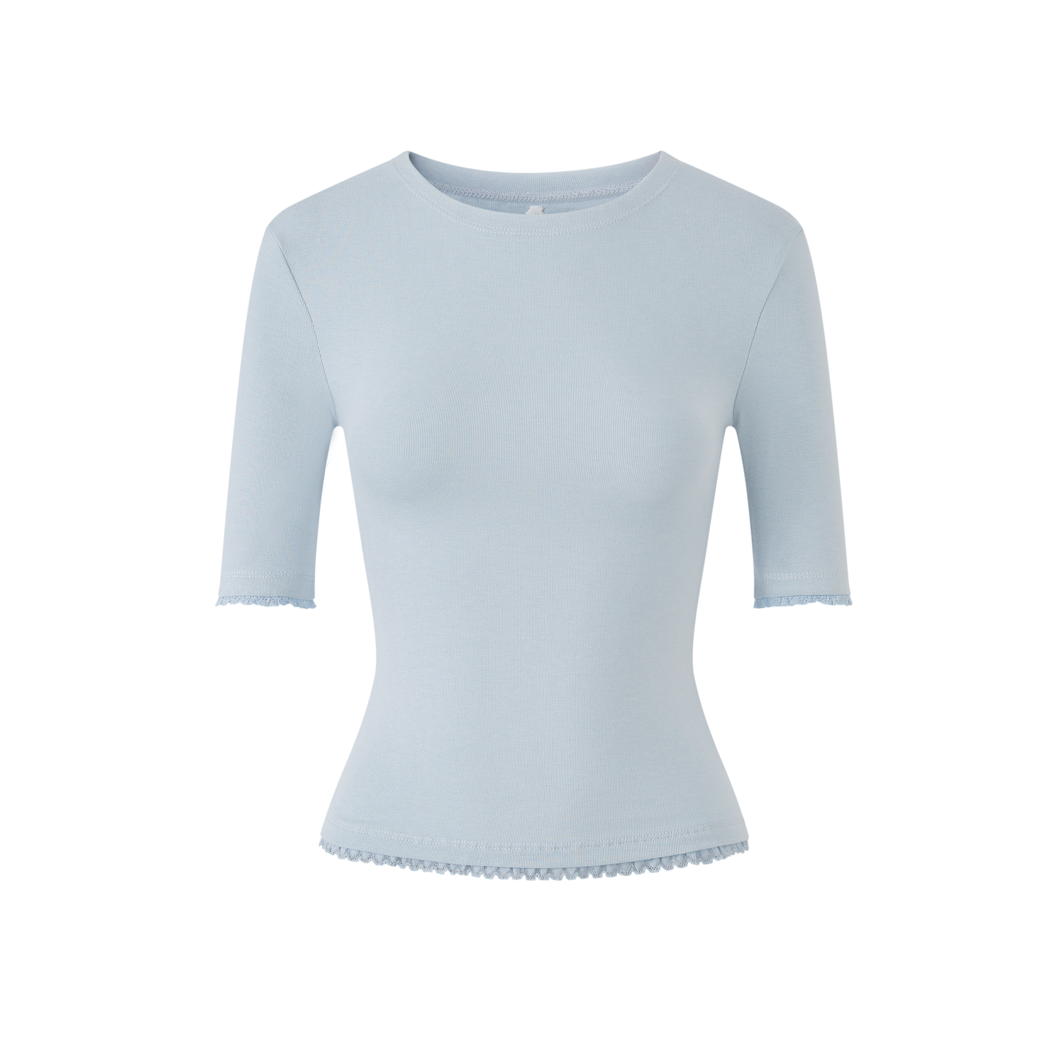Lafreedom LAF360116 High-collared sheer T-shirt