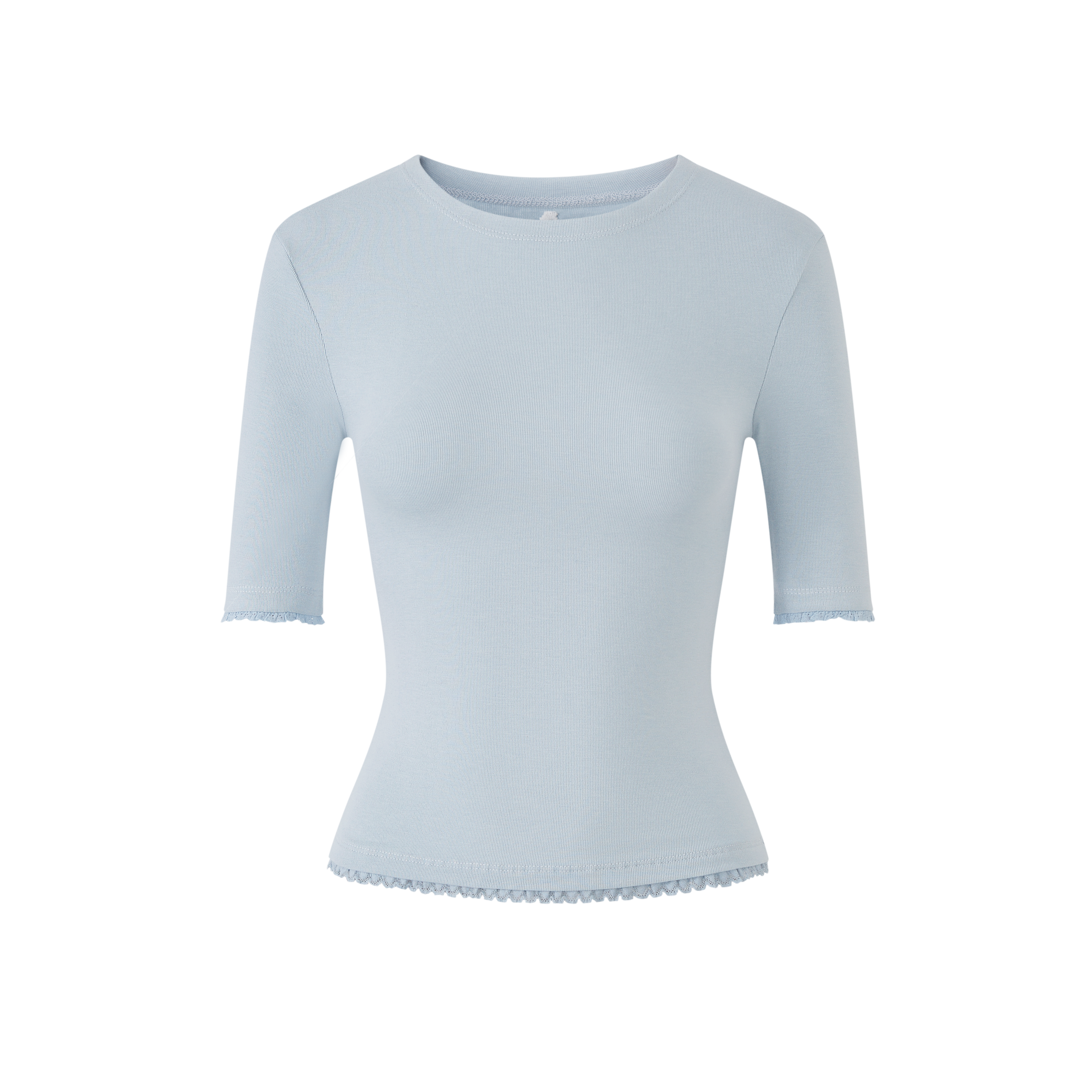 Lafreedom LAF360116 High-collared sheer T-shirt