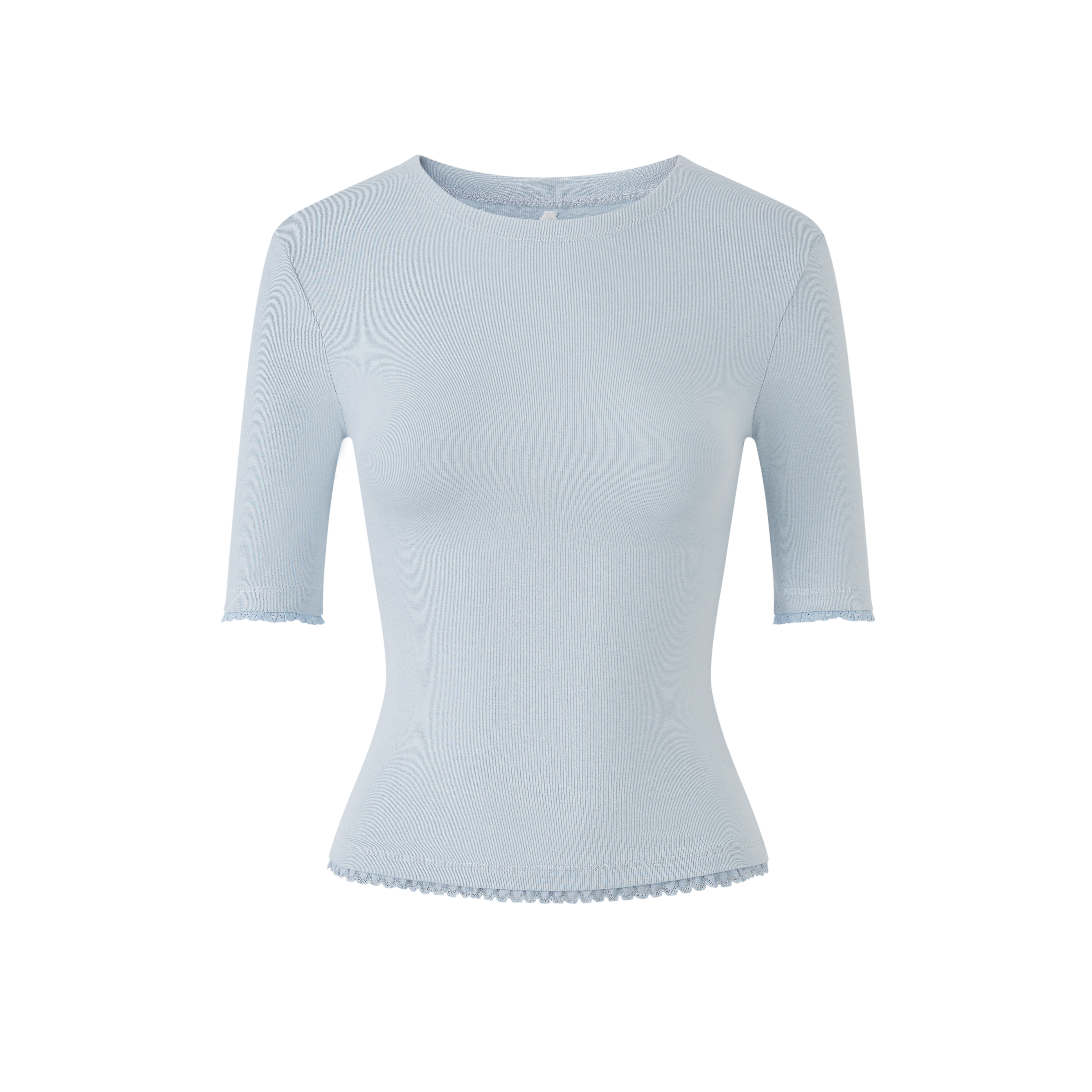 Lafreedom LAF360116 High-collared sheer T-shirt
