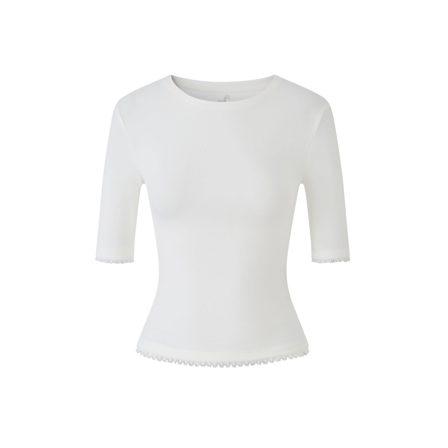 Lafreedom LAF360116 High-collared sheer T-shirt