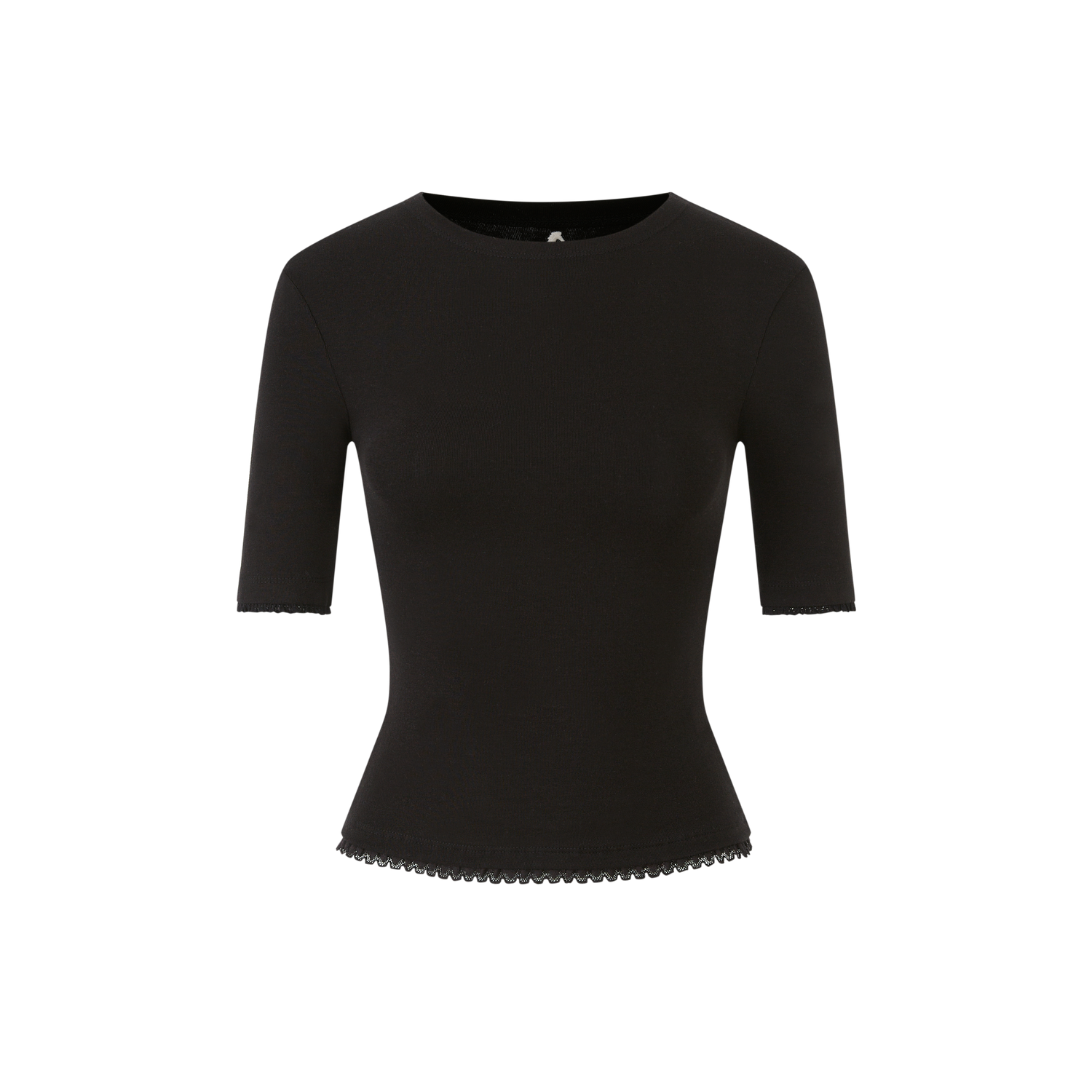 Lafreedom LAF360116 High-collared sheer T-shirt