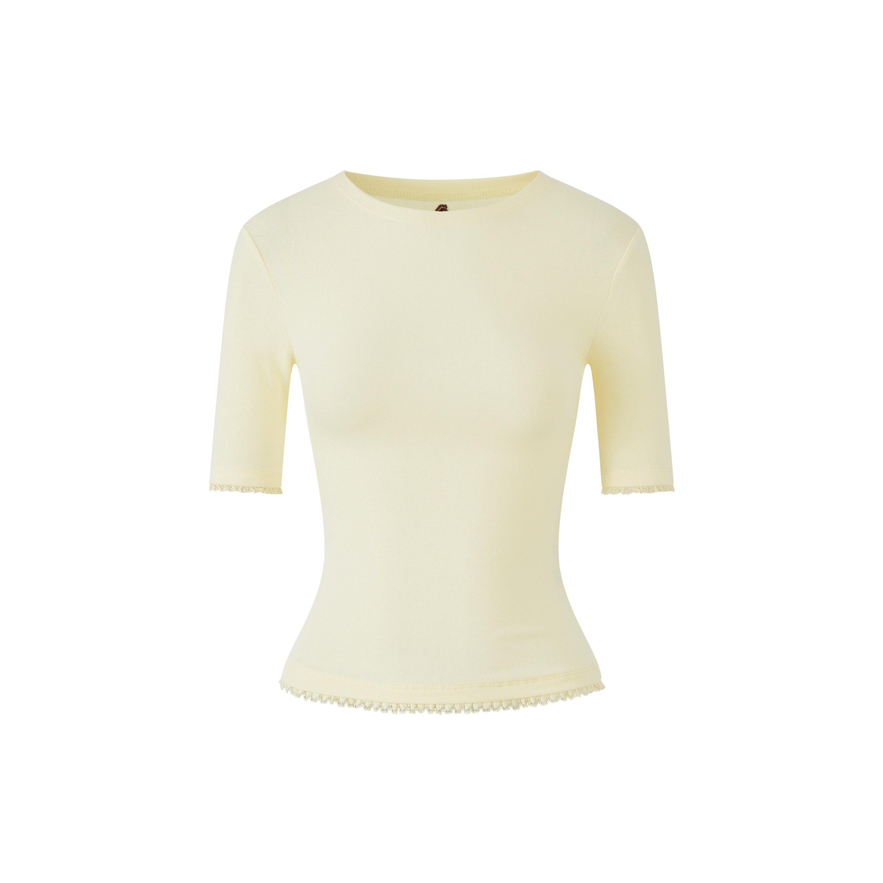 Lafreedom LAF360116 High-collared sheer T-shirt