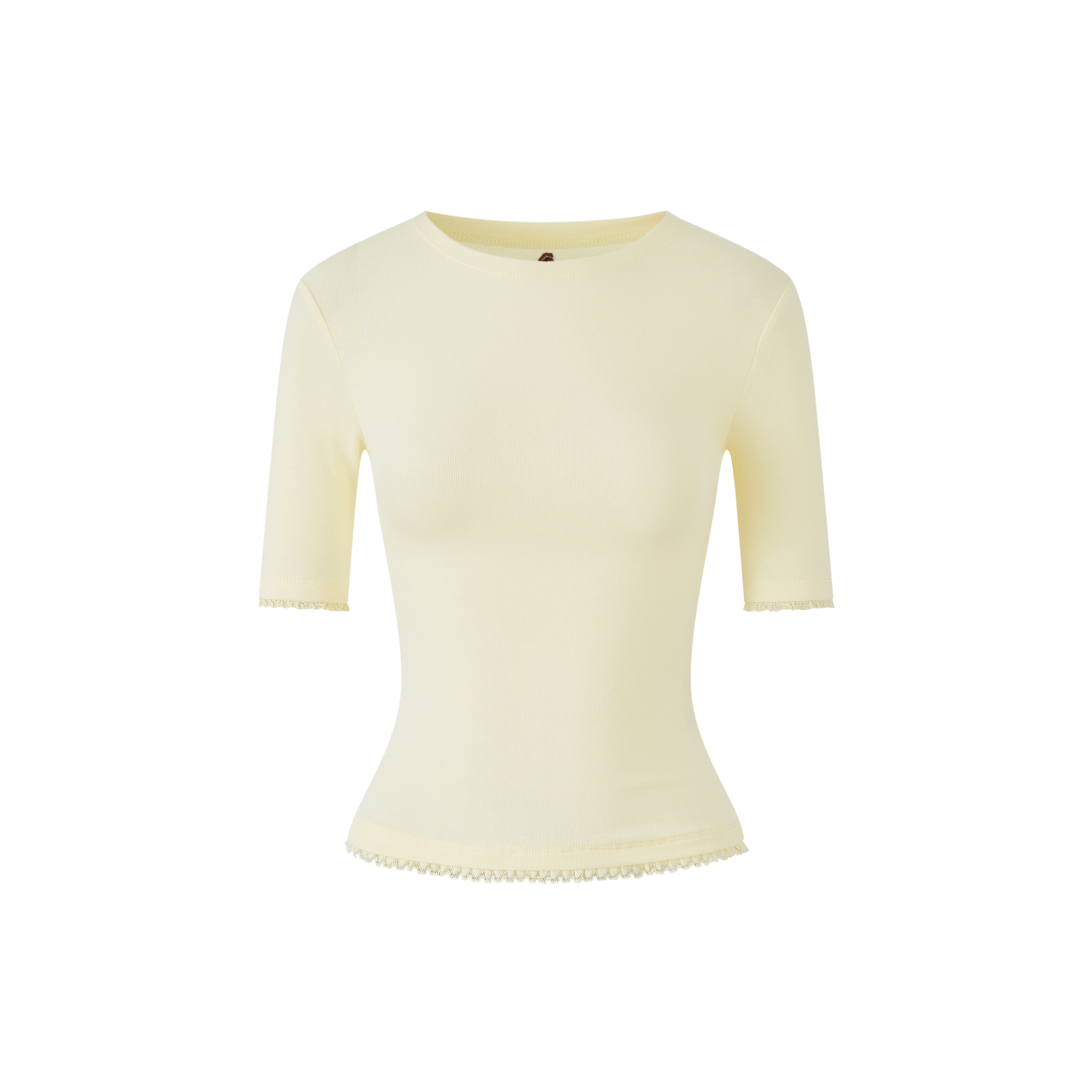 Lafreedom LAF360116 High-collared sheer T-shirt