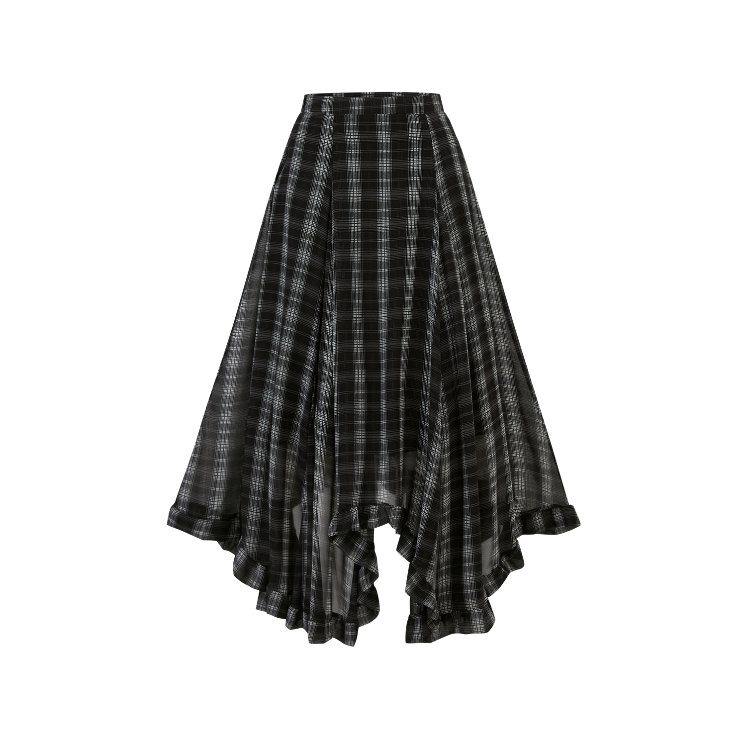Lafreedom LAF350410&amp;LAF350411 Tie up top+plaid skirt set (2color)