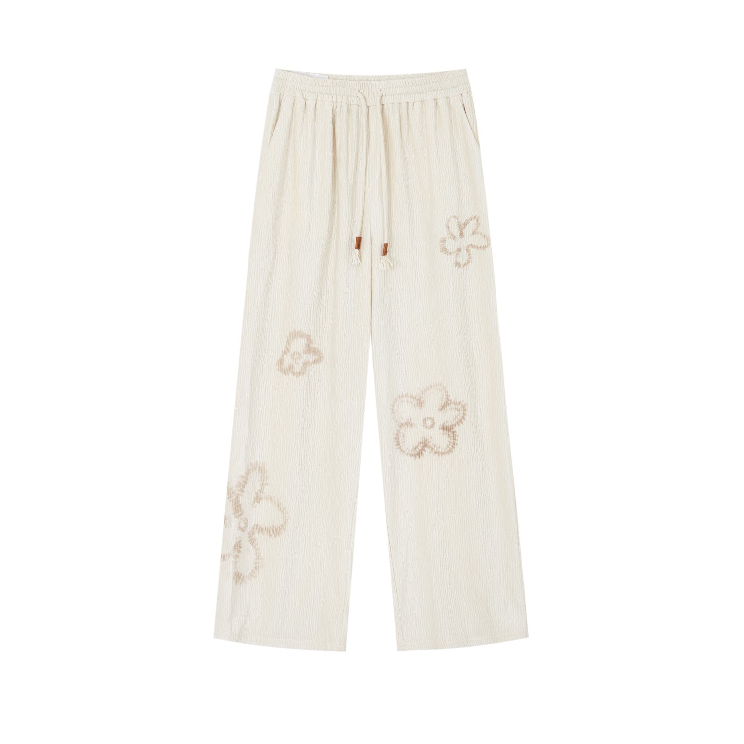 SOMESOWE S2508186&amp;S2508194 Bohemian style hollowed out sweater + pants set