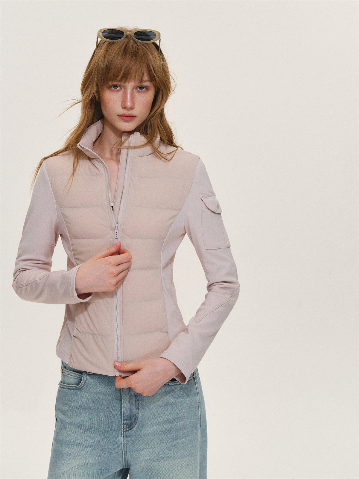 Asgony ASG26590 95% Down Slim Lightweight Puffer Jacket