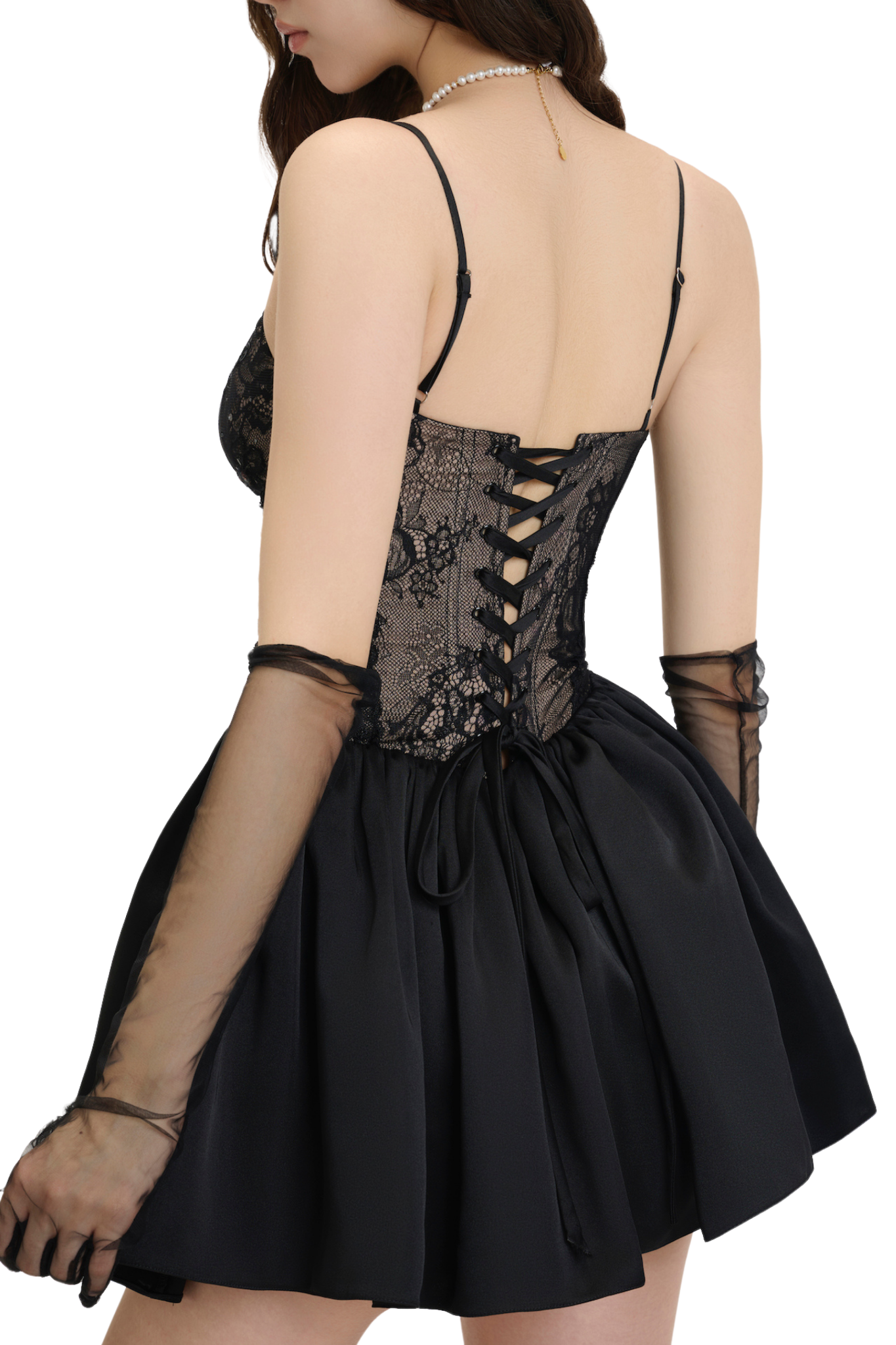 Jubin BUNNY DRESS IN BLACK