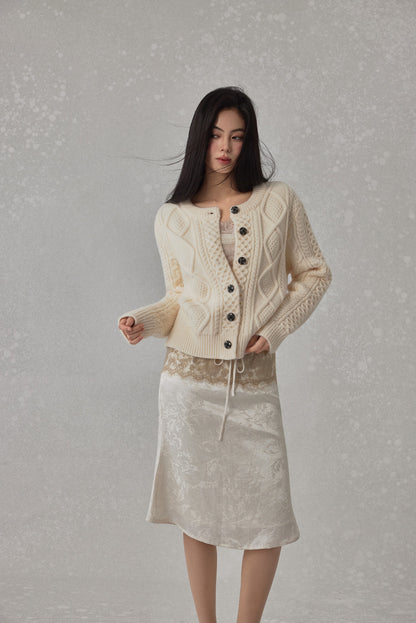 NONCESTNON N270 Twisted sweater