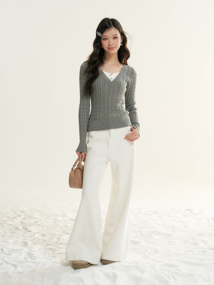 16DEWS 16D25517 Loose wide leg jeans