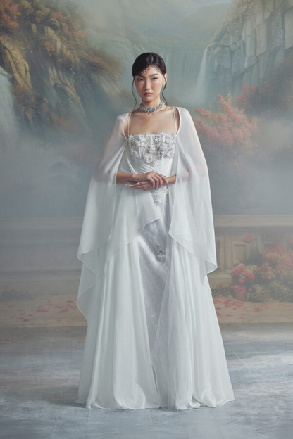 LINH PHUNG LE BLANC DRESS