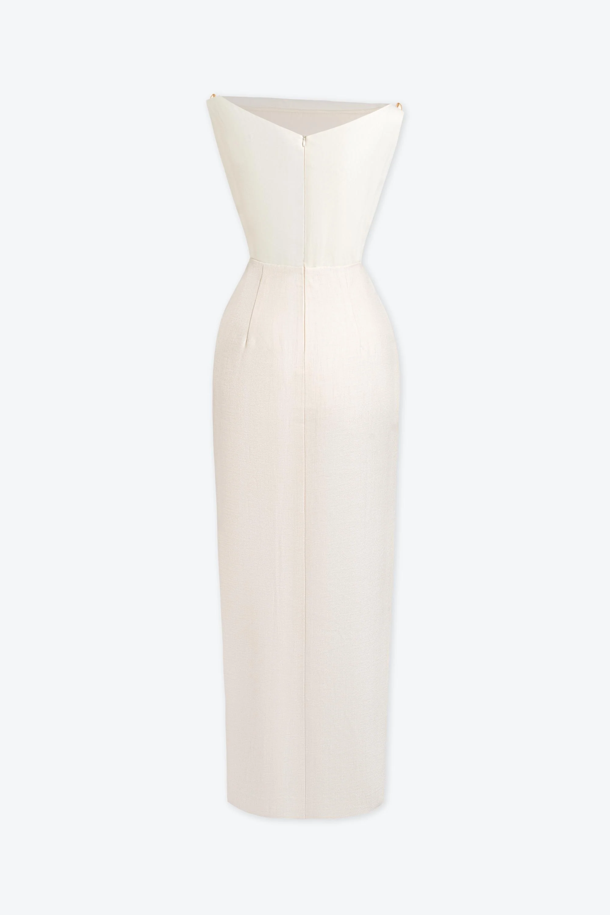 BYDENIO Alva Large Bow Pleated Dress