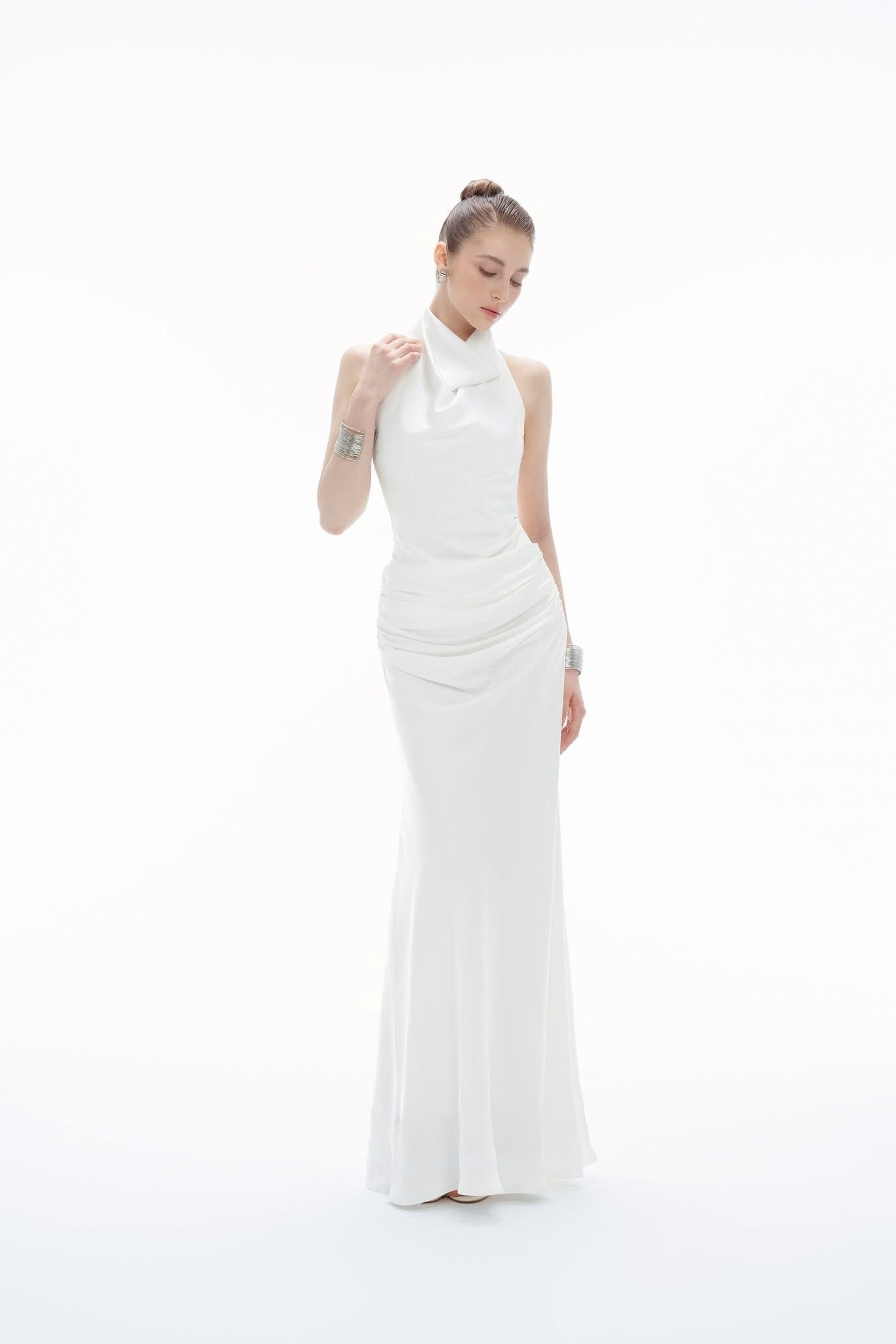 BYDENIO Eleanor Backless Fishtail MaxiDress