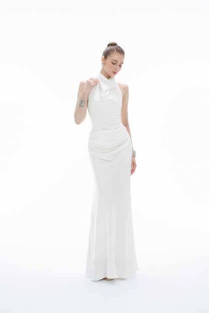 BYDENIO Eleanor Backless Fishtail MaxiDress