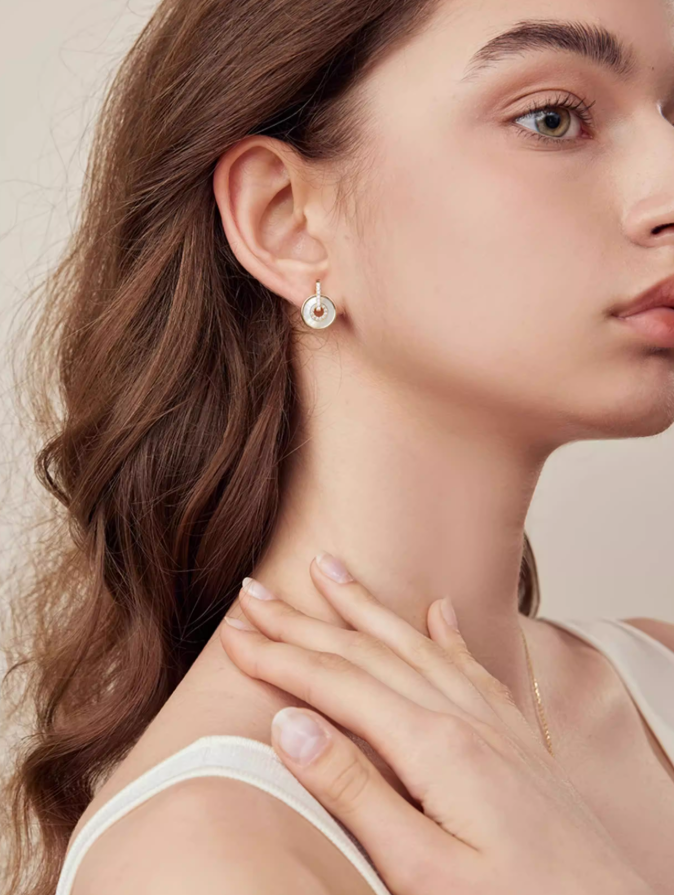 ARSIS Ruyi Lucky Charm Clasp Earrings