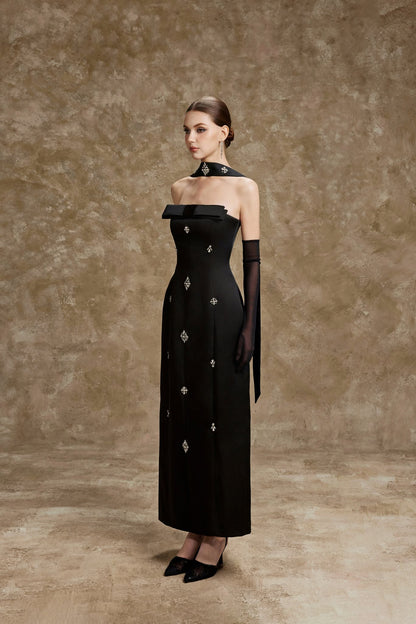 LAMORIS SERENA DRESS-Black