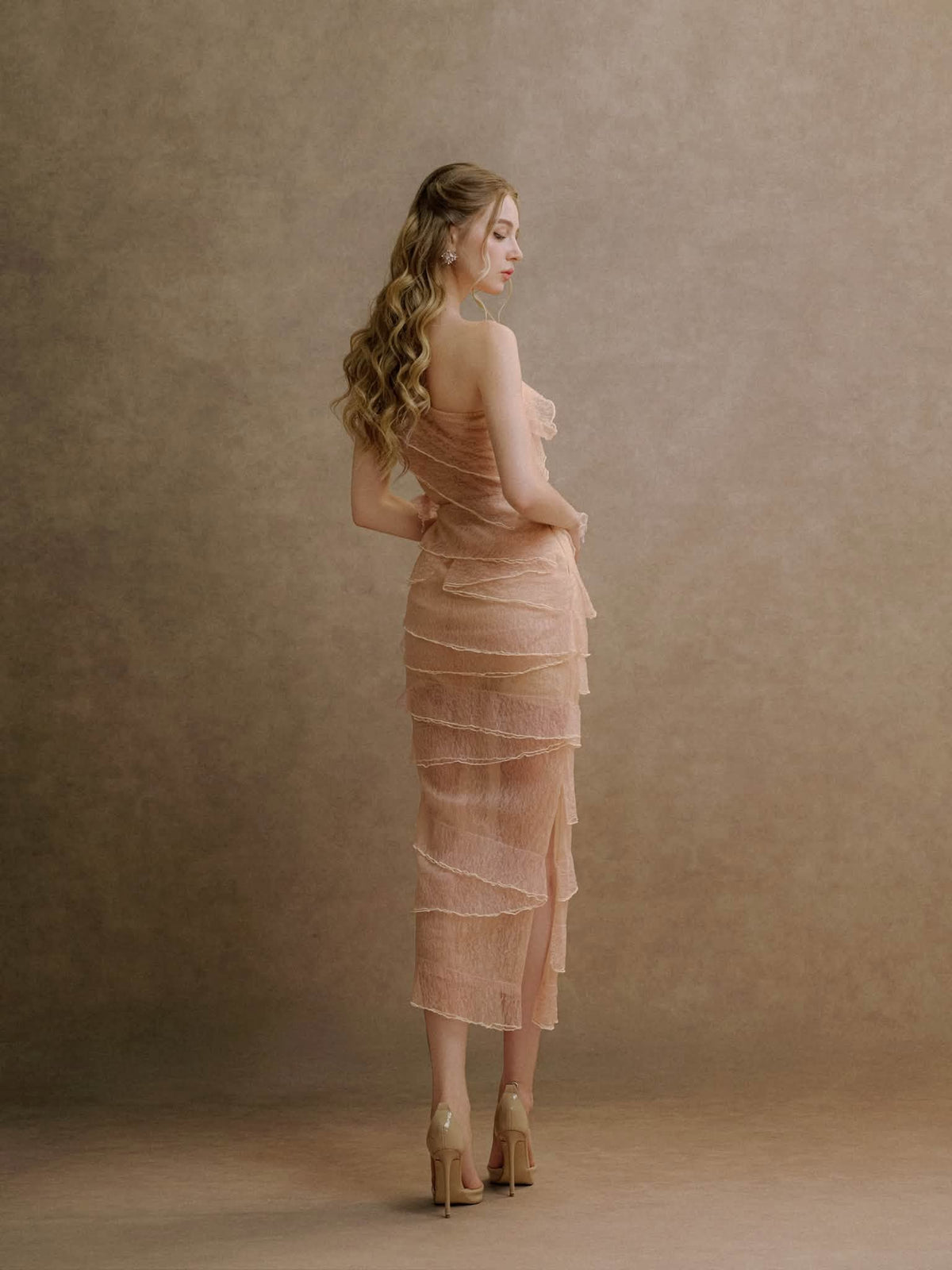 XY Bymyxy Pink Pencil Dress