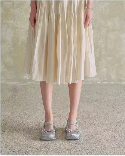 SugarSu Ballet style Mary Jane shoes (2color)