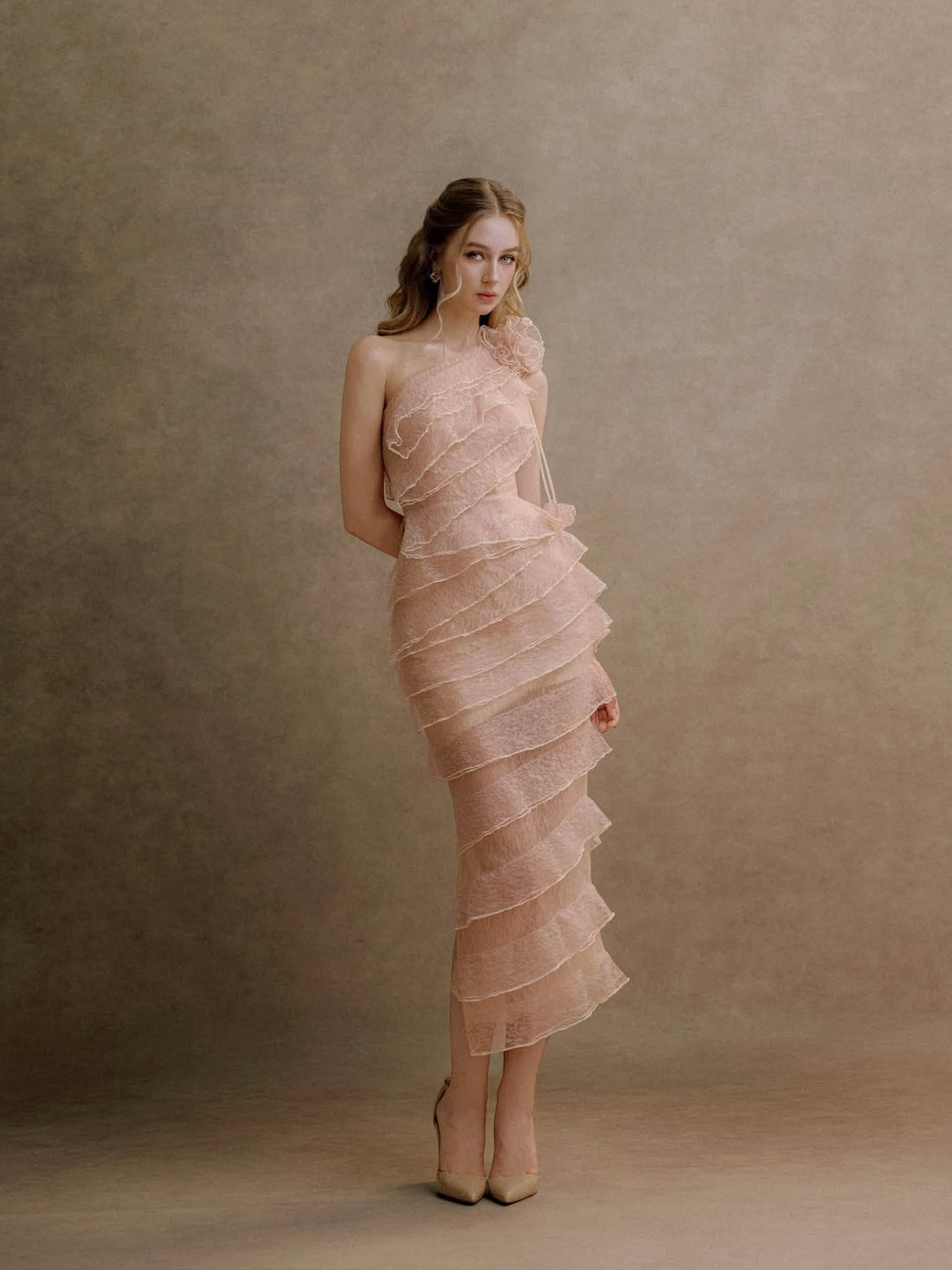 XY Bymyxy Pink Pencil Dress