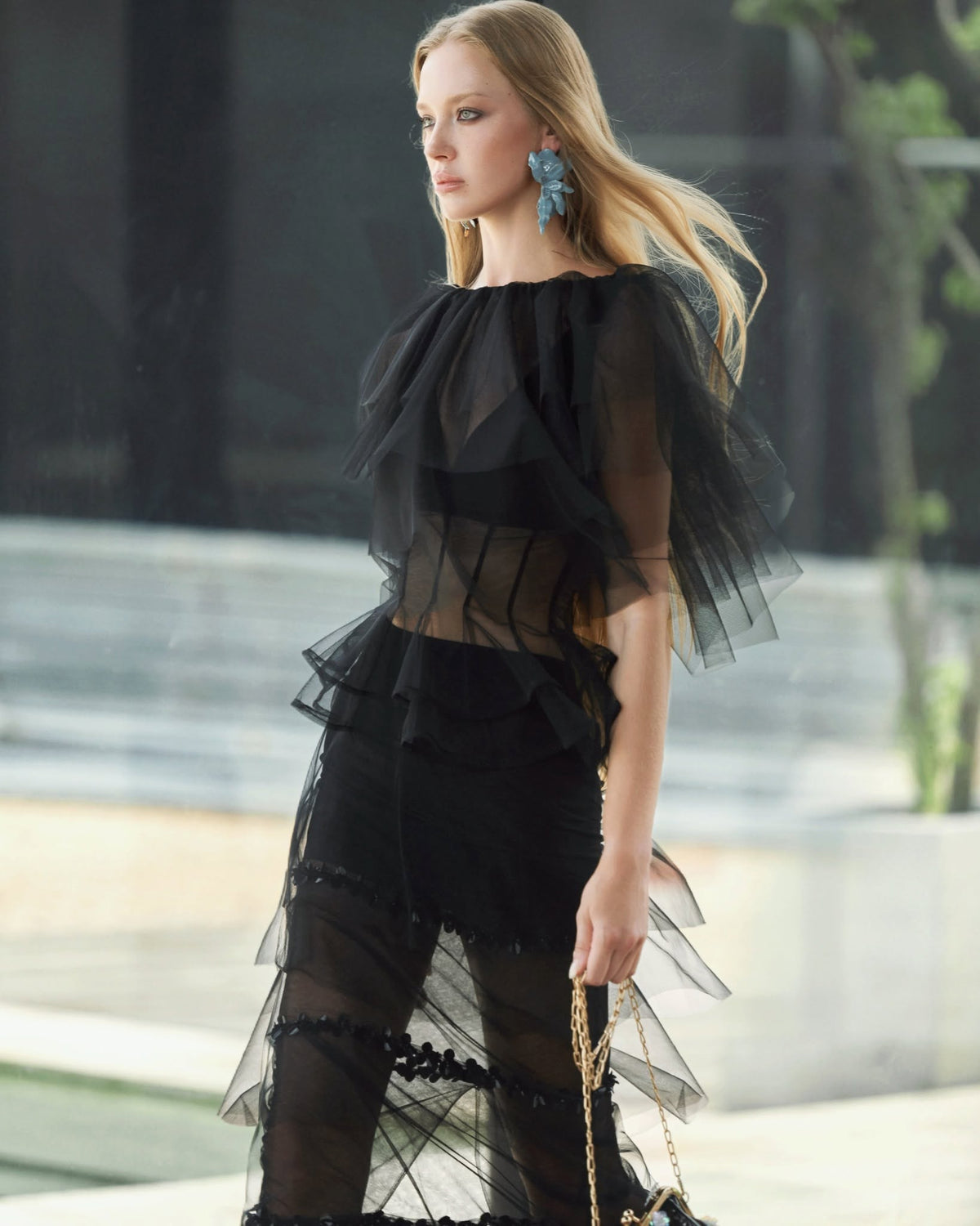 MUST HAVE SYBIL TOP &amp; SPRINKLE SKIRT SET