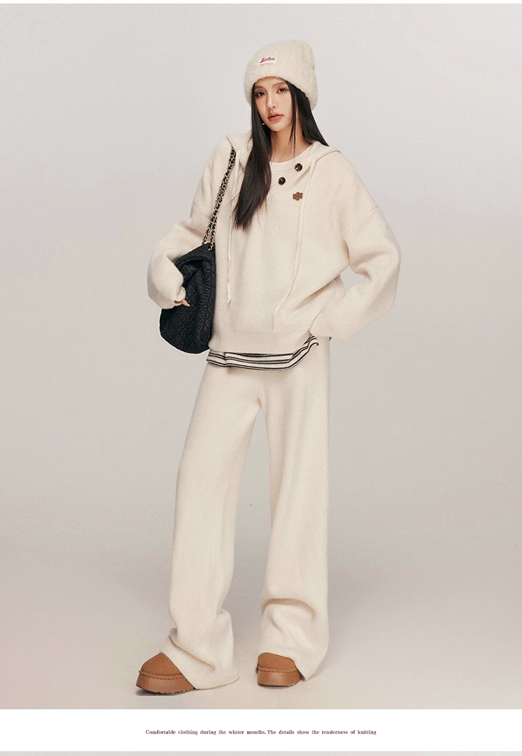 Liilou SALE Knit Hoodie Set(SEPERATE)