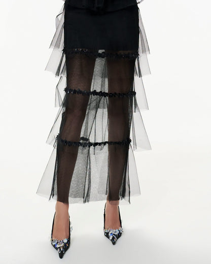 MUST HAVE SYBIL TOP &amp; SPRINKLE SKIRT SET