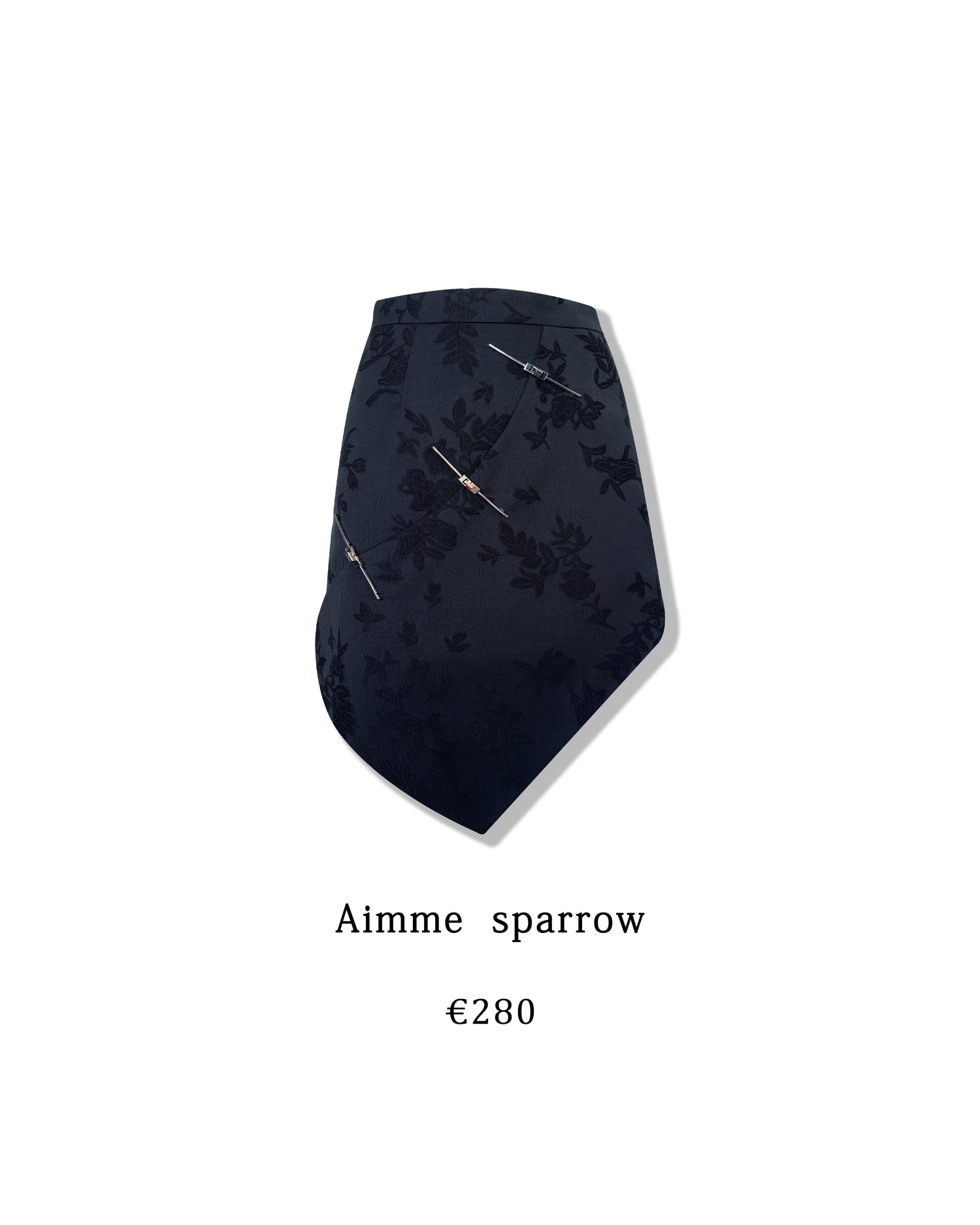 Aimme Sparrow 8810 Black patterned set