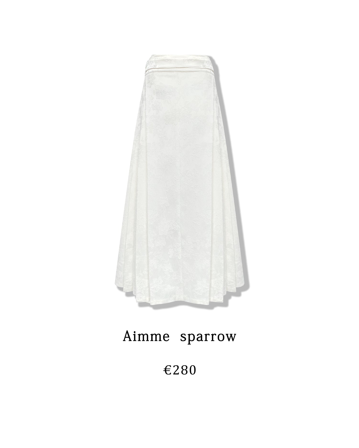 Aimme Sparrow 8790/8811 Neo-Chinese fan button top+Mian skirt