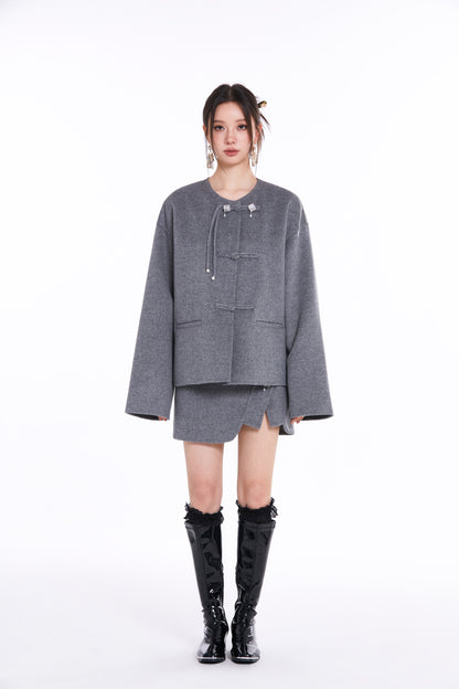 Aimme Sparrow &quot;Neo Chinese&quot; Grey Coat