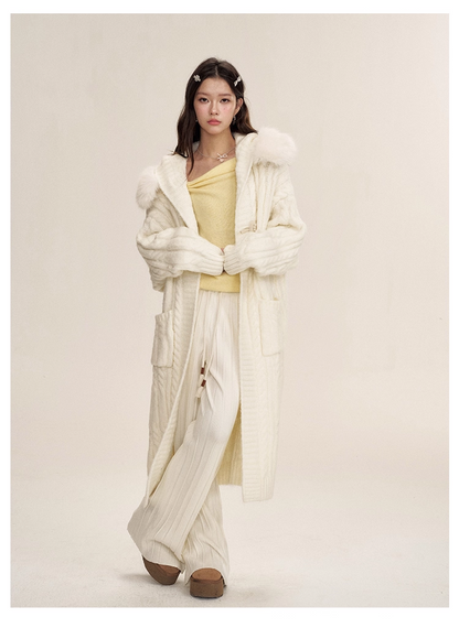 16DEWS 16D24467 Horn Button Oversize Cardigan (2color)