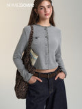 SOMESOWE Bow Lace Cardigan