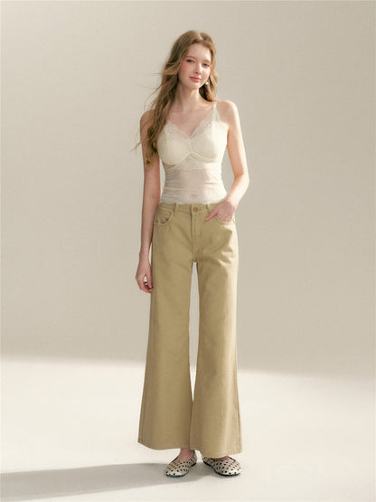 16DEWS 16D246072 Soft lace slim fit suspender