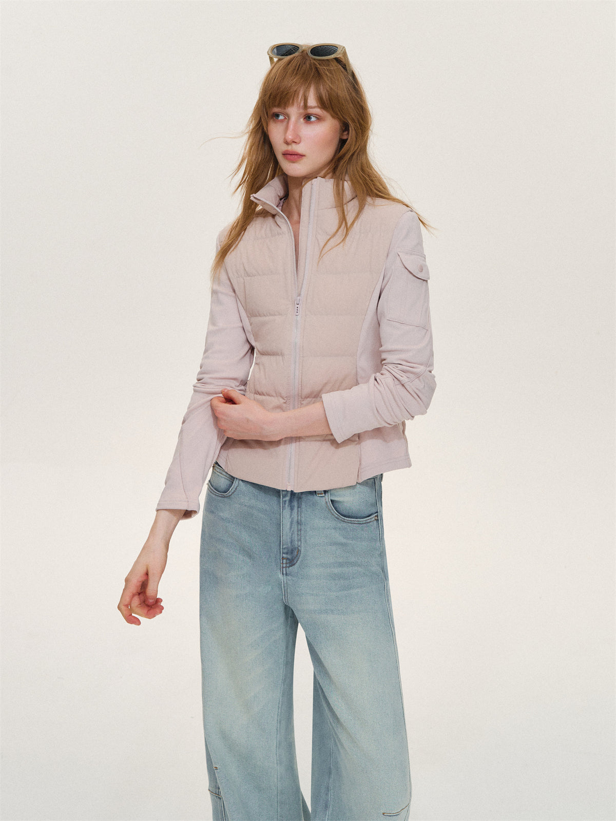 Asgony ASG26590 95% Down Slim Lightweight Puffer Jacket
