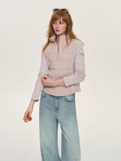 Asgony ASG26590 95% Down Slim Lightweight Puffer Jacket