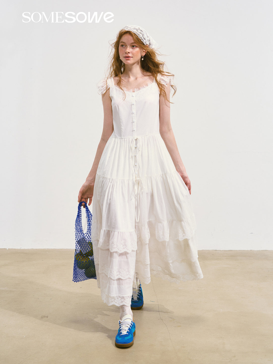 SOMESOWE S2508110 Southern french holiday dress