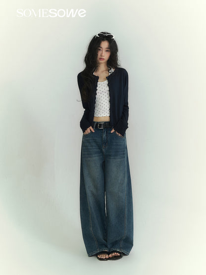 SOMESOWE S2609073 Cotton ultra-thin cardigan