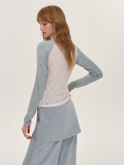 Asgony ASG26613 Wool Blend T-Shirt
